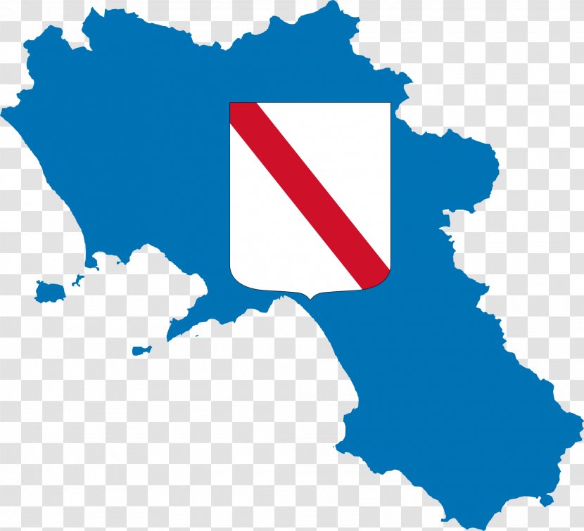 Naples Caserta Province Metropolitan Cities Of Italy Map - Blank - Flag Transparent PNG