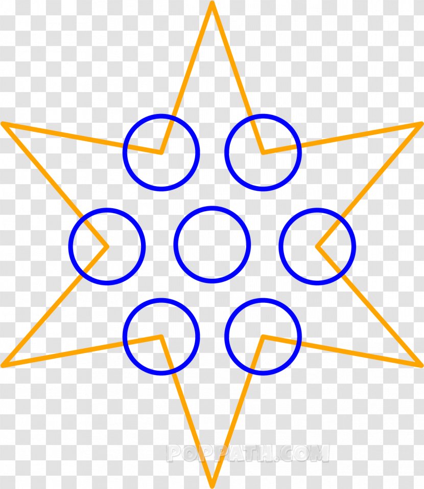 Star Drawing - Cartoon - Triangle Diagram Transparent PNG