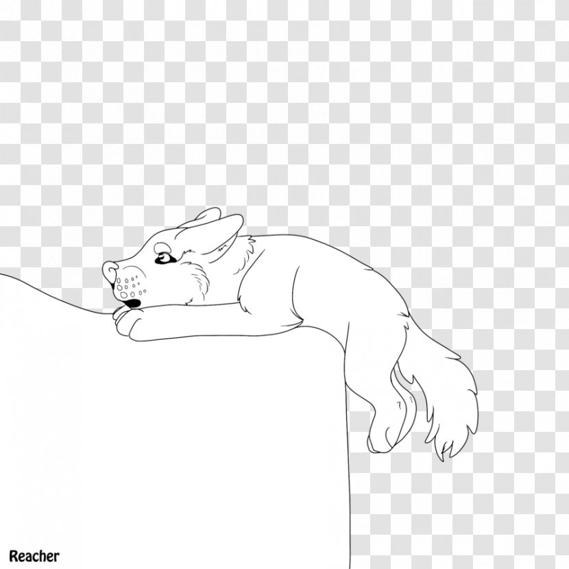 Lion Sketch Cat Finger Drawing - Cartoon Transparent PNG
