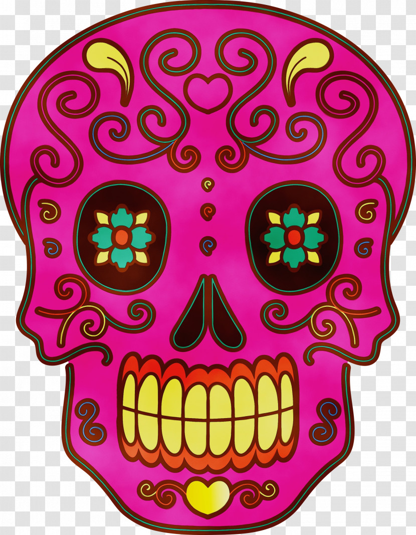 Skull Art Transparent PNG