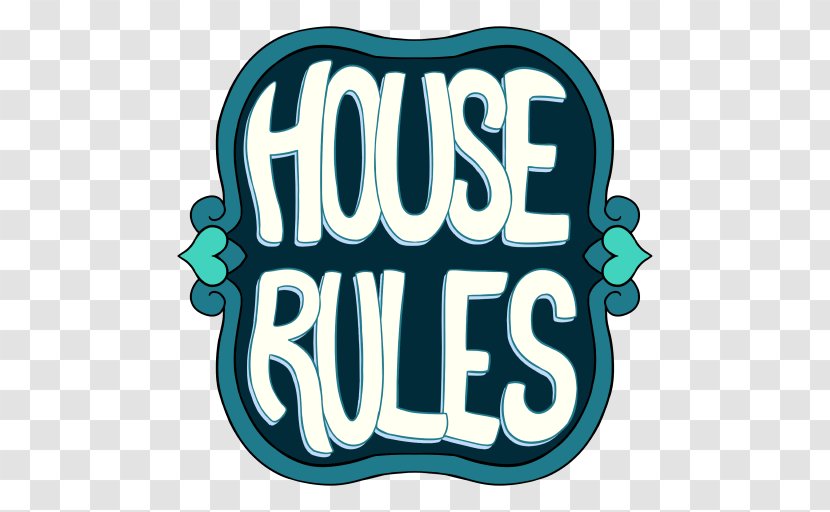 Art Clip - Rubber Stamp - House Rules Transparent PNG