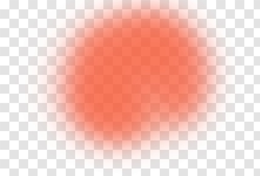 Sky Close-up Lip Circle Wallpaper - Computer - Orange Simple Light Effect Element Transparent PNG