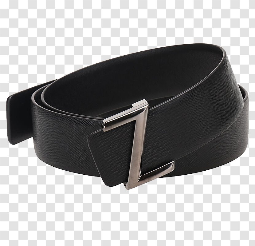 Belt Buckle Leather - Leisure - Black Belts Transparent PNG