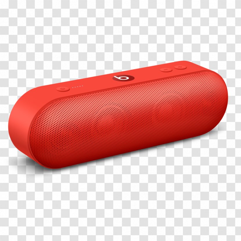 Beats Electronics Pill Loudspeaker Wireless Speaker Headphones - Orange Transparent PNG