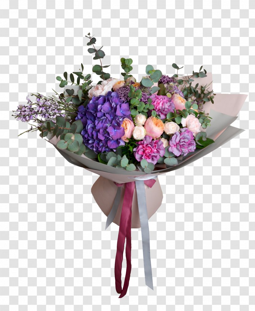 Flower Bouquet Floral Design Цветочный магазин STUDIO Flores Floristry - Rose Order - Pistachio Hydrangea Transparent PNG
