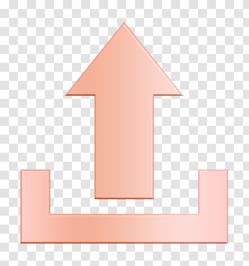 Upload Icon - Origami - Symbol Transparent PNG