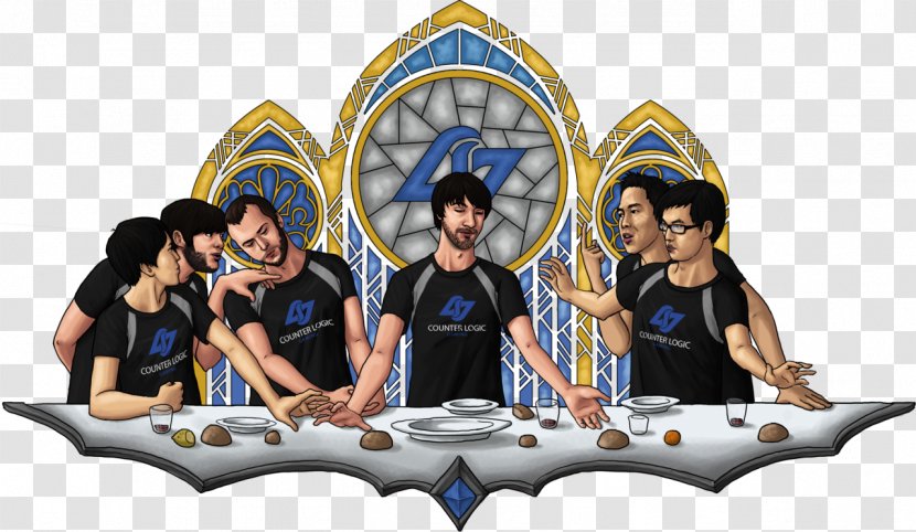 League Of Legends The Last Supper Counter Logic Gaming Team SoloMid - Hotshotgg Transparent PNG