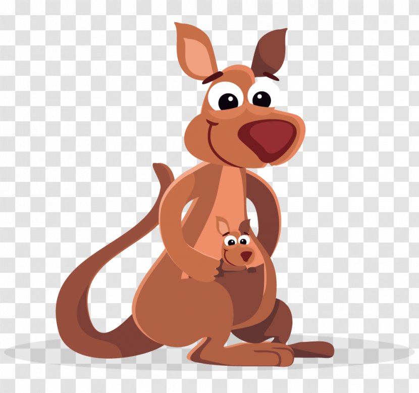Kangaroo Cuteness Pouch Clip Art - Website - Kangaroos Cliparts Transparent PNG