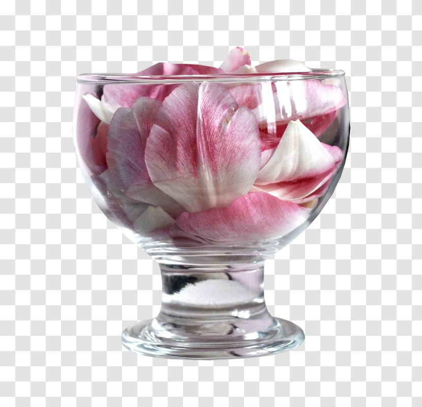 Glass Tableware Vase Bowl Flower - Petals Transparent PNG