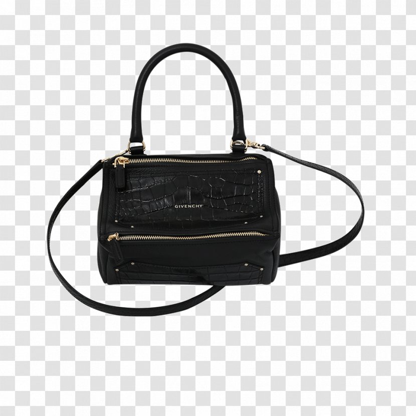 Handbag Fendi Leather Messenger Bags - Black - Bag Transparent PNG