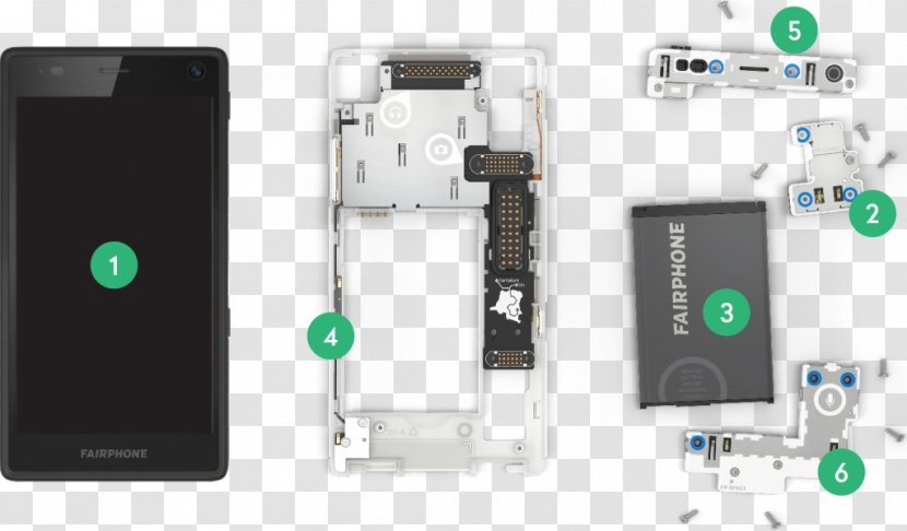 Fairphone 2 Project Ara Phonebloks Modular Smartphone - Puzzlephone Transparent PNG