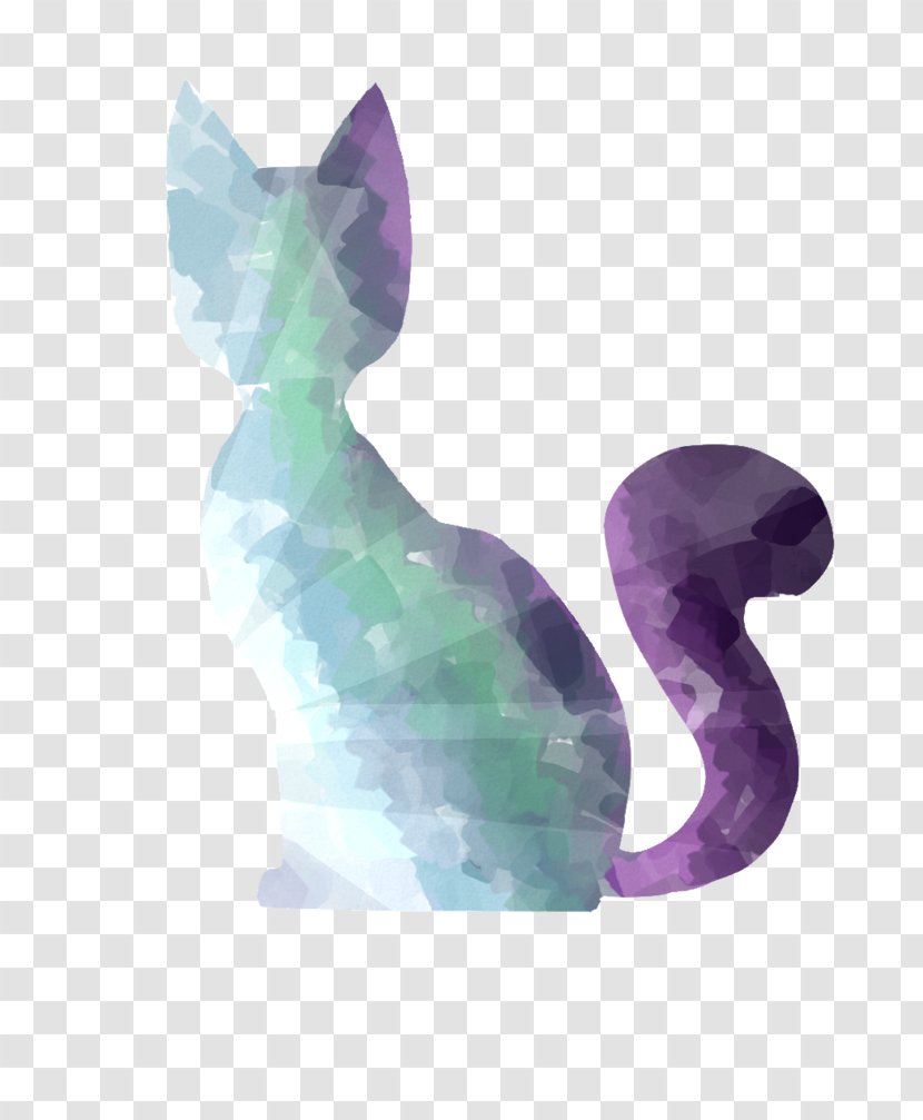 Cat Purple Carnivora Violet - Horse Transparent PNG