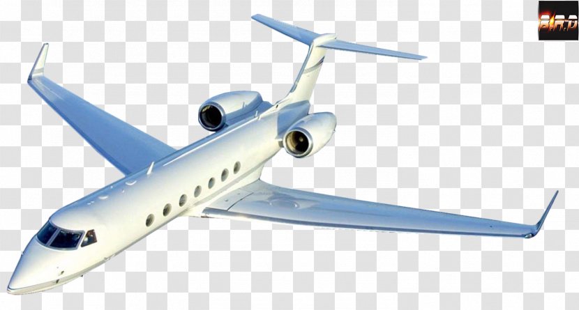 Business Jet Airplane Airbus Narrow-body Aircraft - General Aviation Transparent PNG