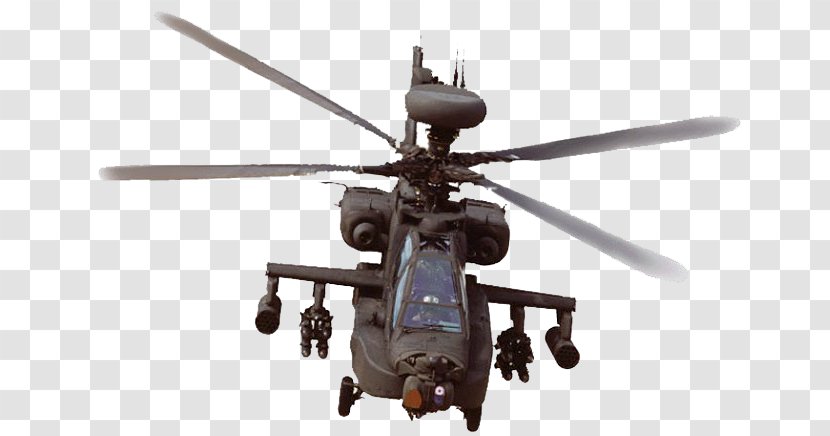 Military Helicopter Boeing AH-64 Apache Clip Art - Propeller Transparent PNG