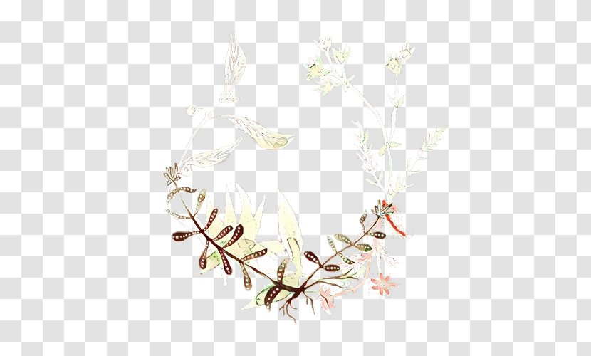 Leaf Branch Twig Plant Fashion Accessory - Beige Jewellery Transparent PNG