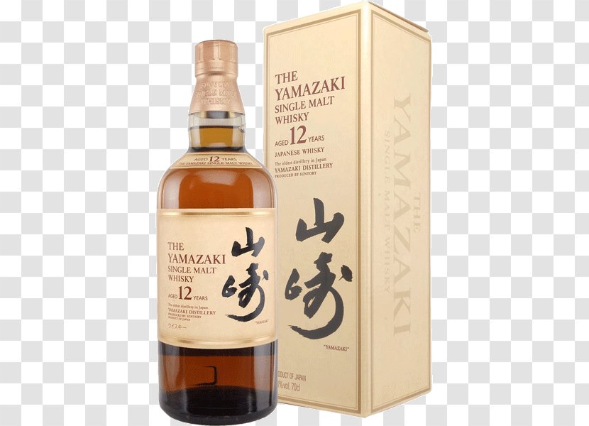 Yamazaki Distillery Japanese Whisky Single Malt Whiskey Distilled Beverage - Glass Bottle - Wine Transparent PNG