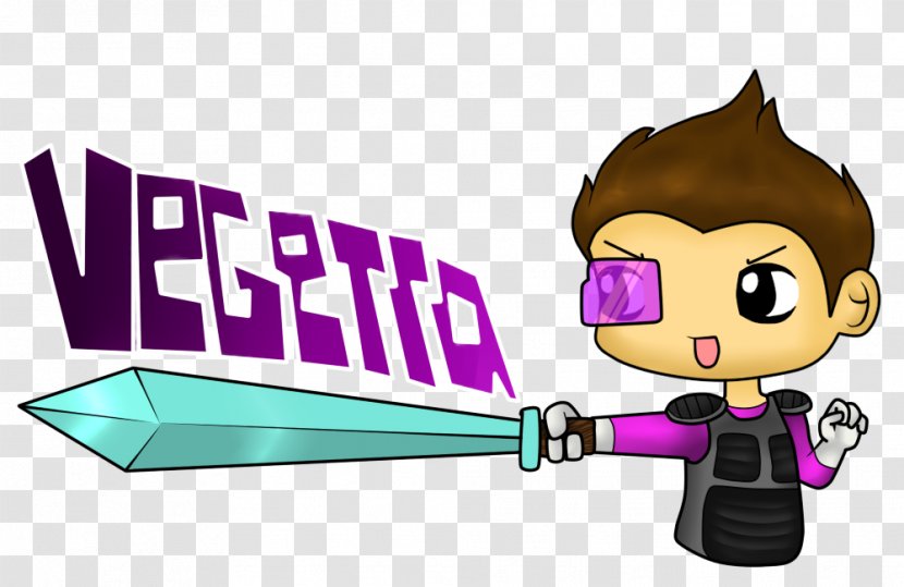 Drawing Minecraft VEGETTA777 Fan Art - Watercolor Transparent PNG