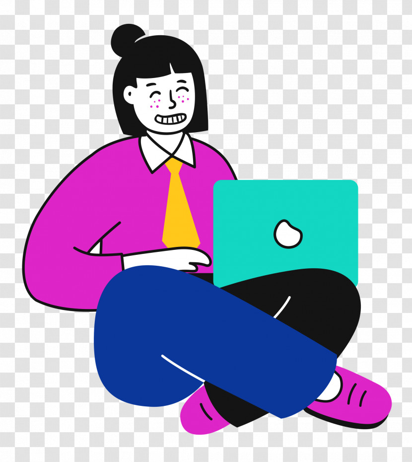 Sitting On Floor Sitting Woman Transparent PNG