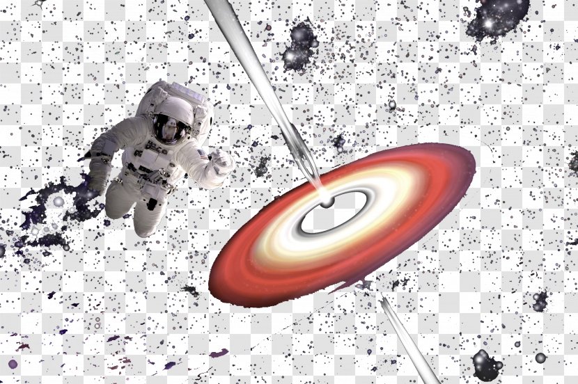 Outer Space Astronaut - Organism - Astronauts Flying In Transparent PNG