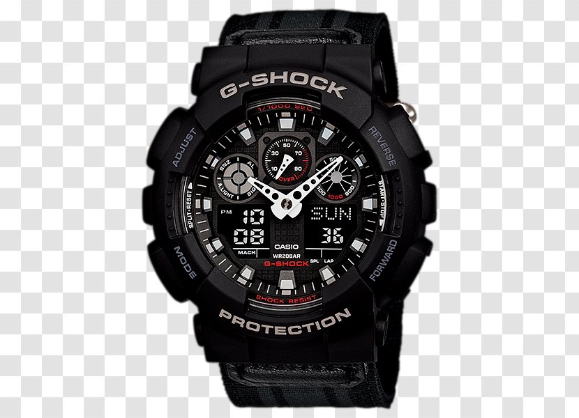 Master Of G G-Shock Watch Casio Tough Solar - Gshock Ga100 Transparent PNG