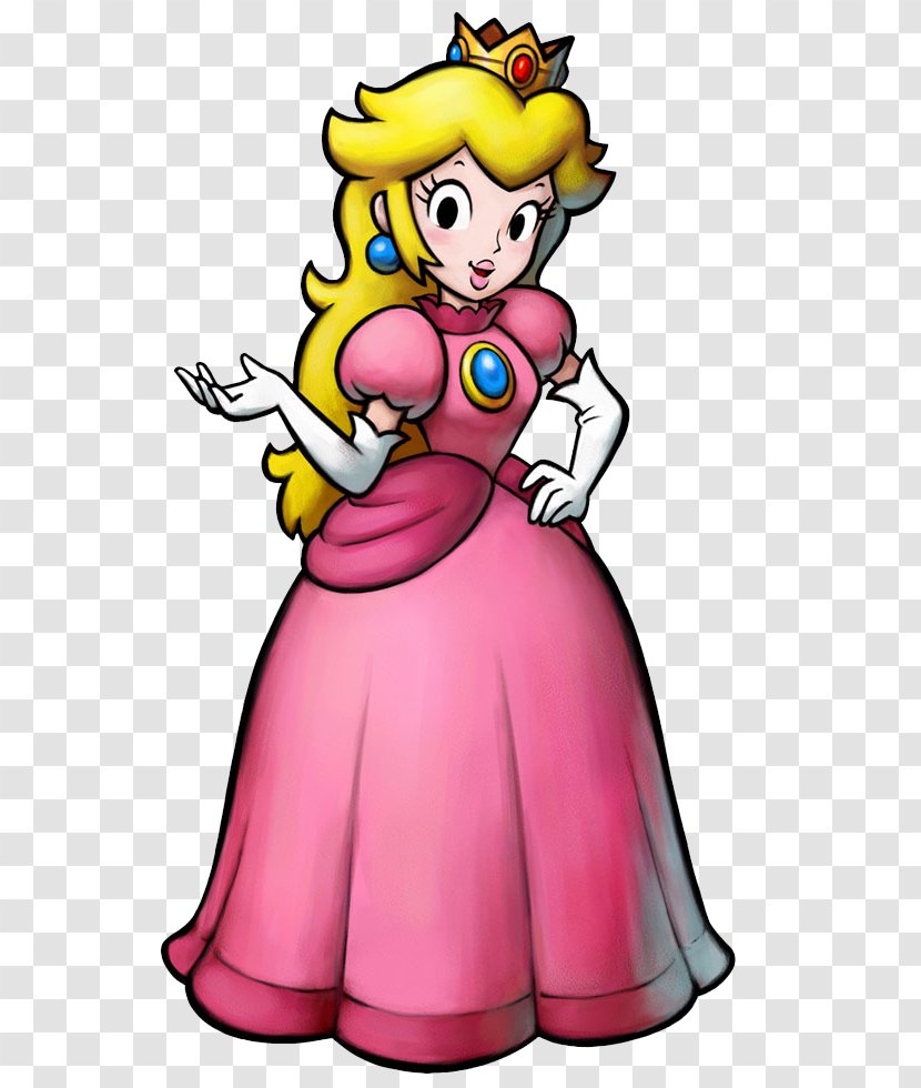 Super Princess Peach Mario Bros. Luigi - Flower Transparent PNG