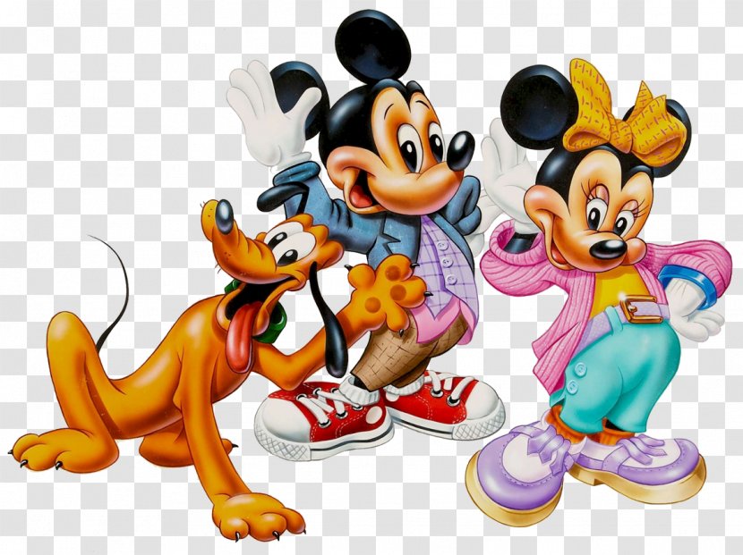 Mickey Mouse Pluto Minnie Donald Duck Goofy - Clubhouse - Disney Transparent PNG