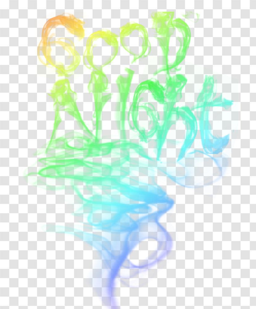 Clip Art - Aqua - Good Night Image Transparent PNG