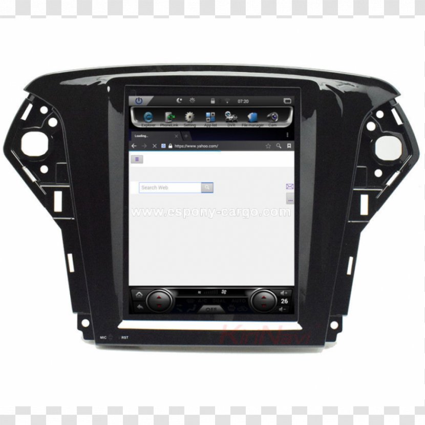 Ford Mondeo GPS Navigation Systems Fusion S-Max Transparent PNG