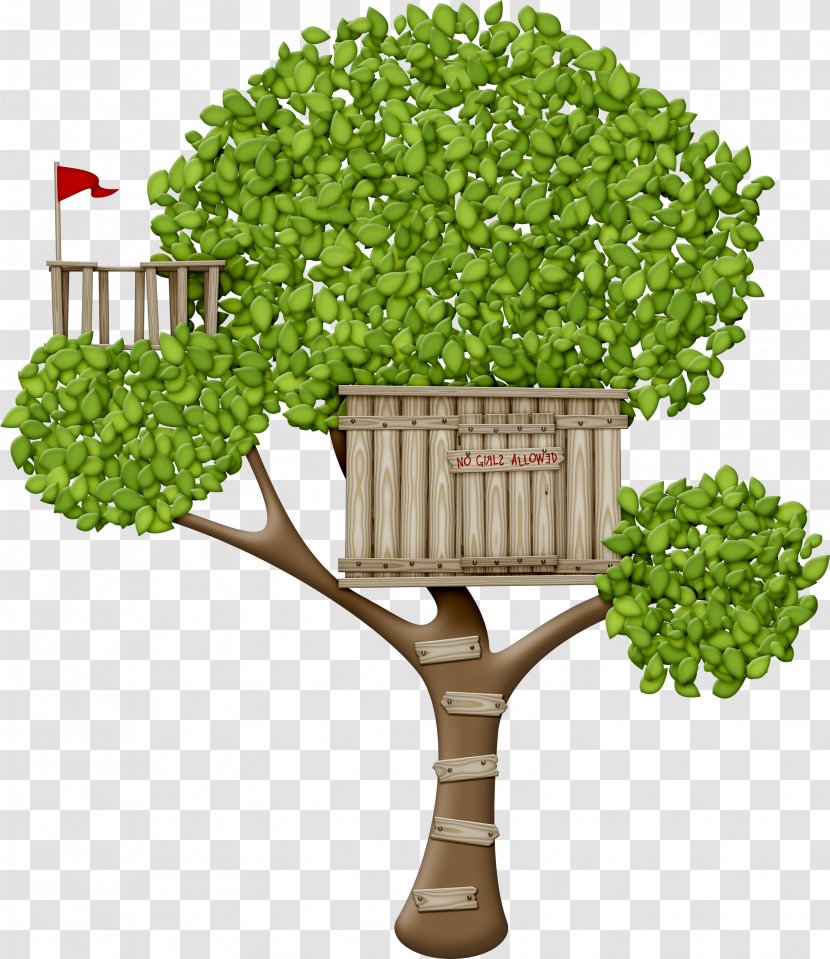 Tree House Image Clip Art Illustration - Grass Transparent PNG