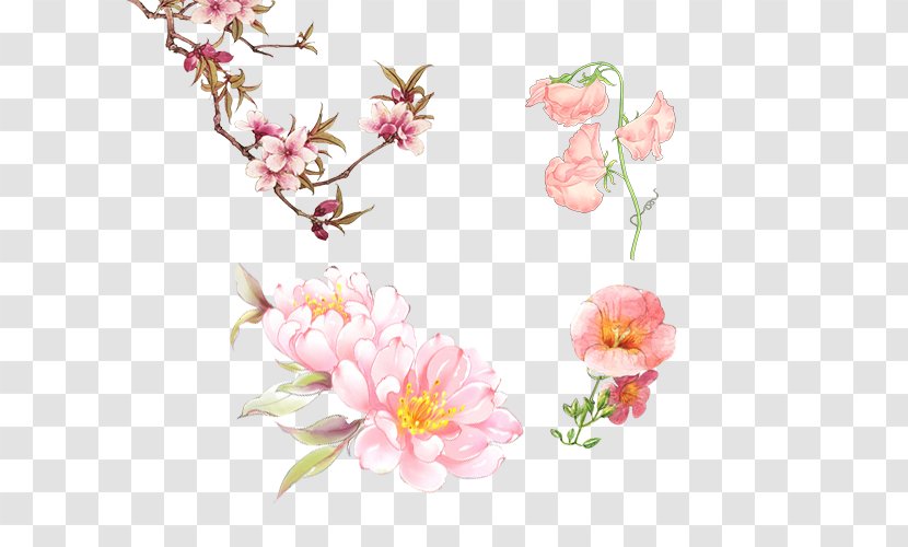 Google Images Drawing - Flower - Antique Flowers Transparent PNG