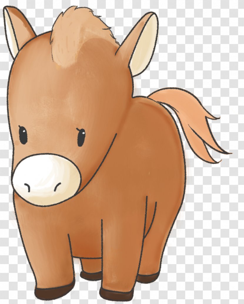 Horse Pony Dog - Pack Animal - Lilac Transparent PNG