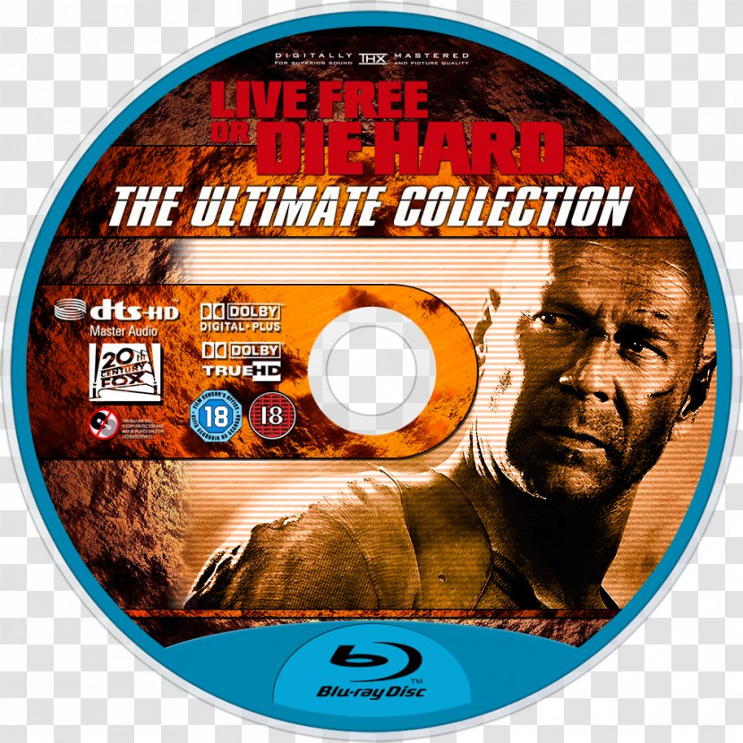 Die Hard With A Vengeance Blu-ray Disc Film Series DVD - Compact - Dvd Transparent PNG