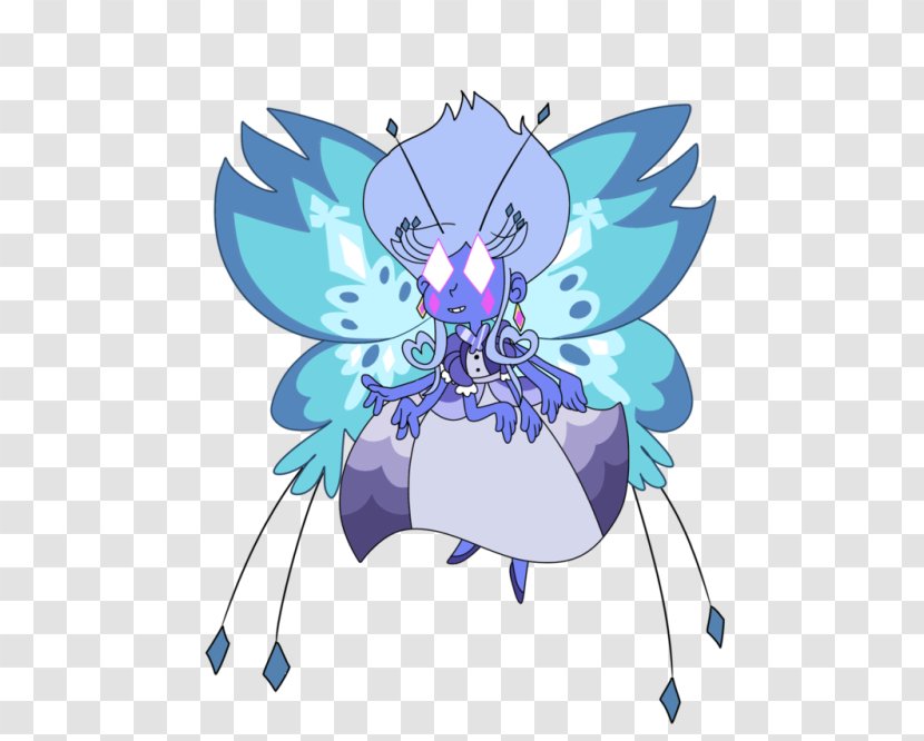 Butterfly Star Moon Television Show Force - Insect Transparent PNG