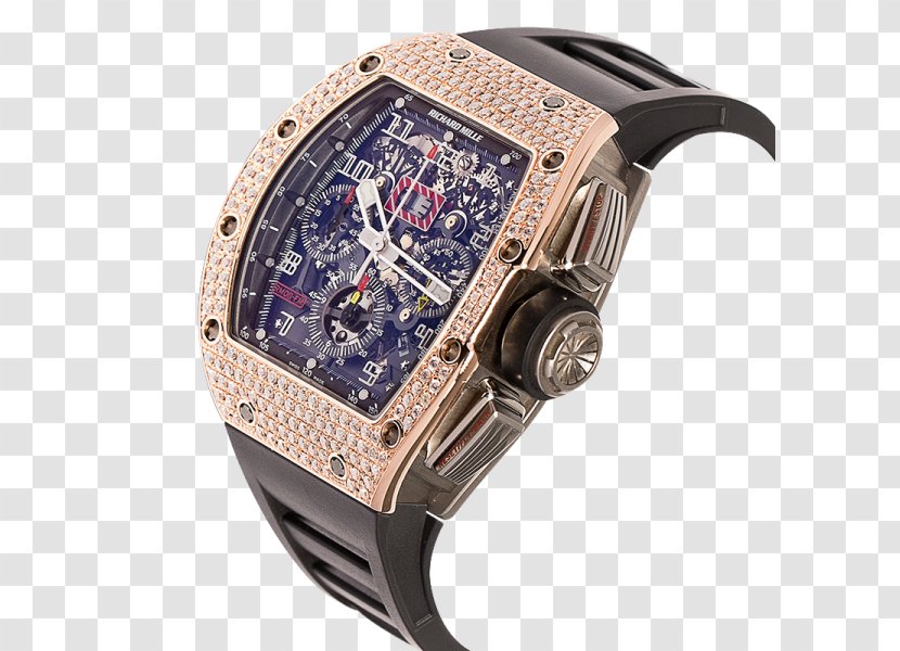 Richard Mille Watch Strap Titanium Sapphire Transparent PNG