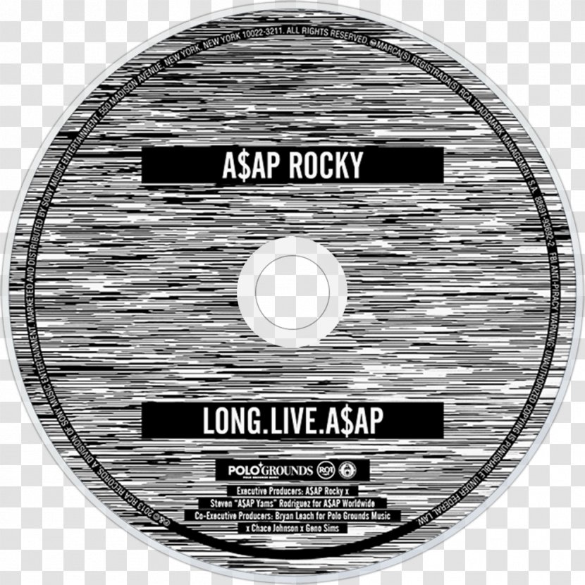 Compact Disc Disk Storage - Asap Rocky Transparent PNG