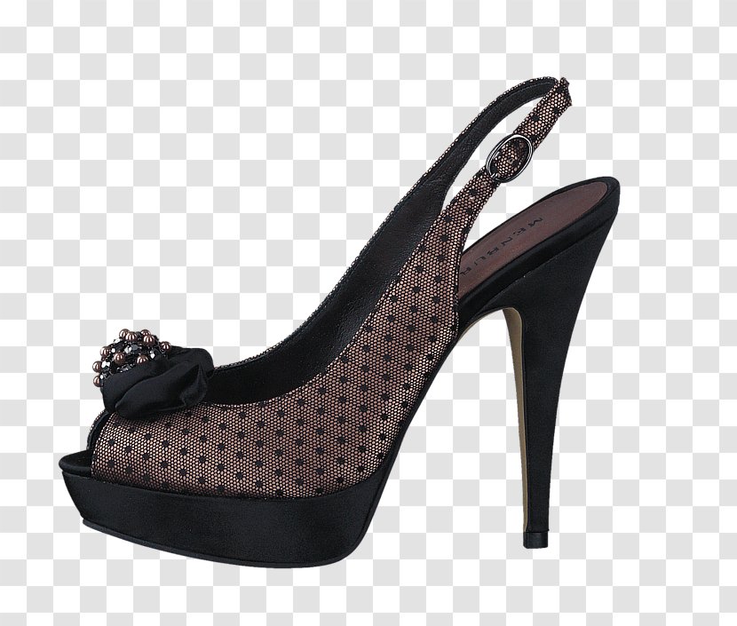 High-heeled Shoe Black Clothing Sandal - Sweater Transparent PNG