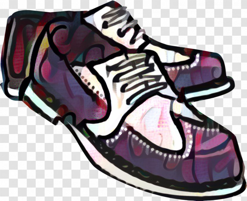 Nike Drawing - Plimsoll Shoe - Magenta Transparent PNG