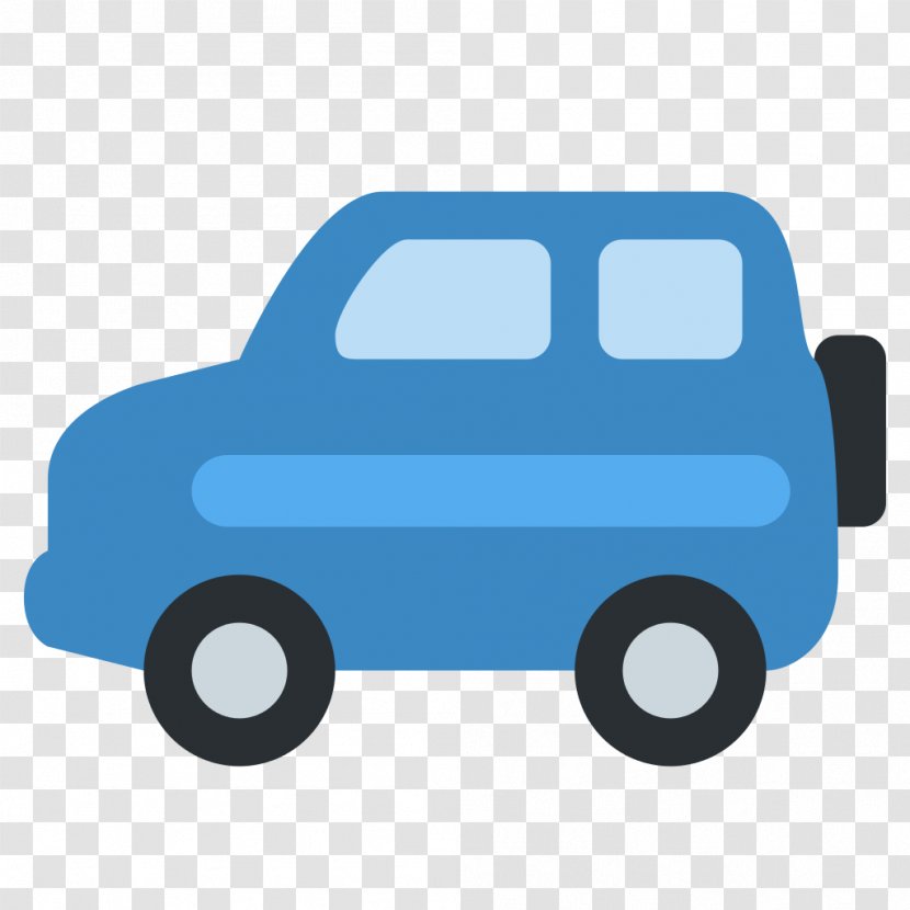 Car Sport Utility Vehicle Emoji Campervans - Technology Transparent PNG