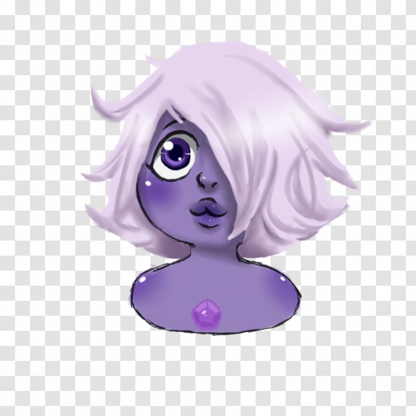 Violet Purple Lilac Cartoon - Fictional Character - Amethyst Transparent PNG