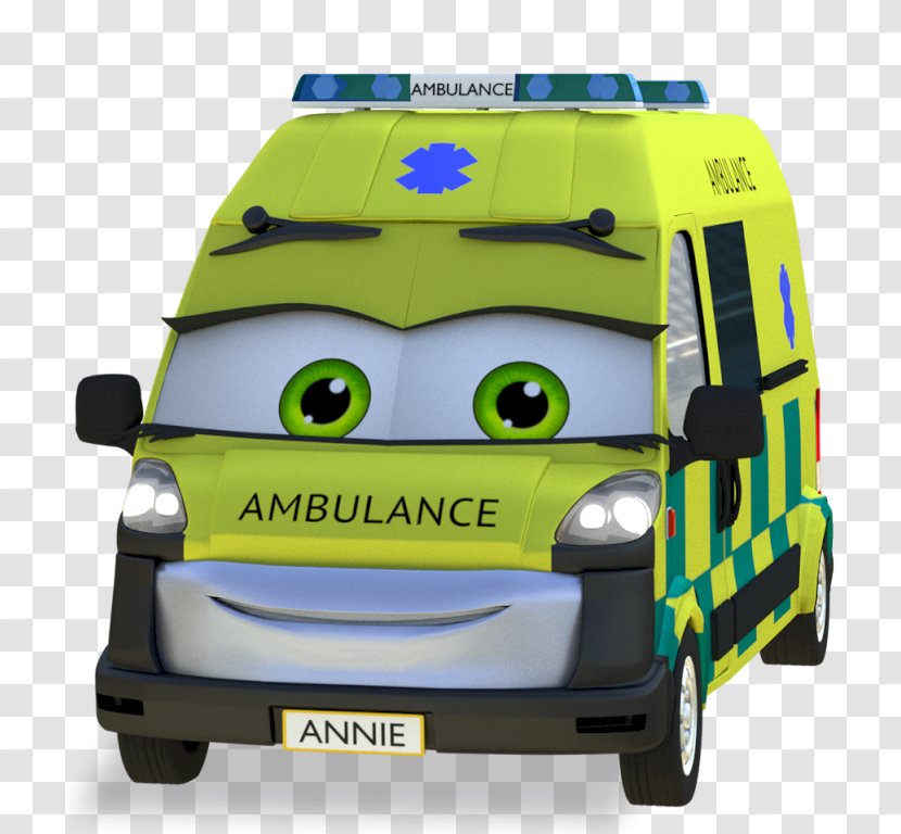 Ambulance Car Bus Annie Emergency - London Transparent PNG