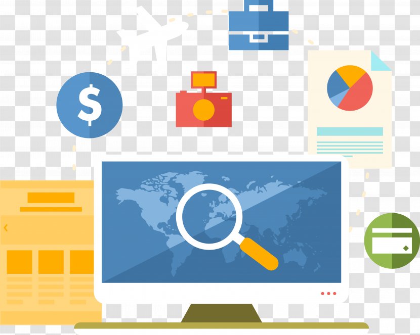 Web Development Digital Marketing Design Internet Service - Text - Computer,monitor,icon Transparent PNG