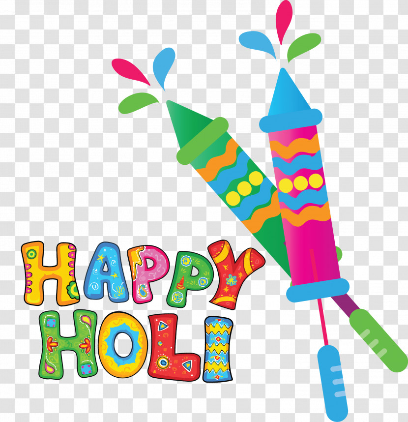 Happy Holi Transparent PNG