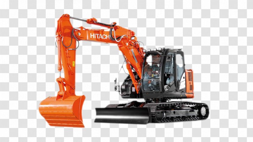 Excavator Heavy Machinery Hitachi Tractor - Volvo Construction Equipment Transparent PNG