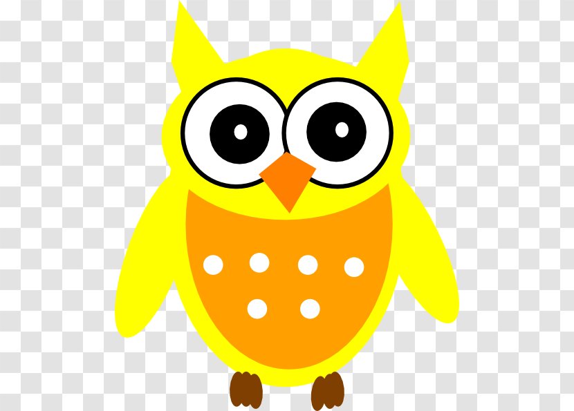 Owl Clip Art Christmas - Yellow Transparent PNG