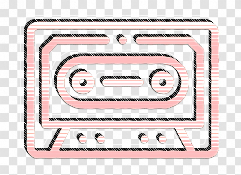 Tape Icon Audio And Video Icon Cassette Icon Transparent PNG