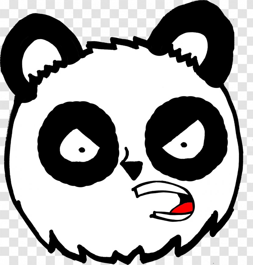 Giant Panda T-shirt Bear Zazzle Snout - White - Cartoon Animal Faces Transparent PNG