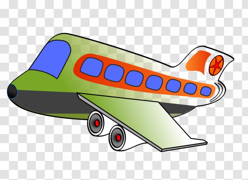 Airplane Jet Aircraft Airliner Clip Art - Business - Airplan Transparent PNG