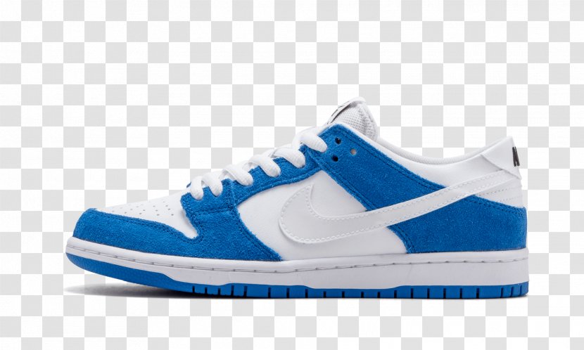 Skate Shoe Nike Skateboarding Sneakers Dunk - Electric Blue Transparent PNG