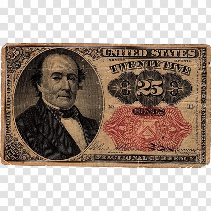 Banknote Fractional Currency United States Dollar Cent Money - Paper Transparent PNG