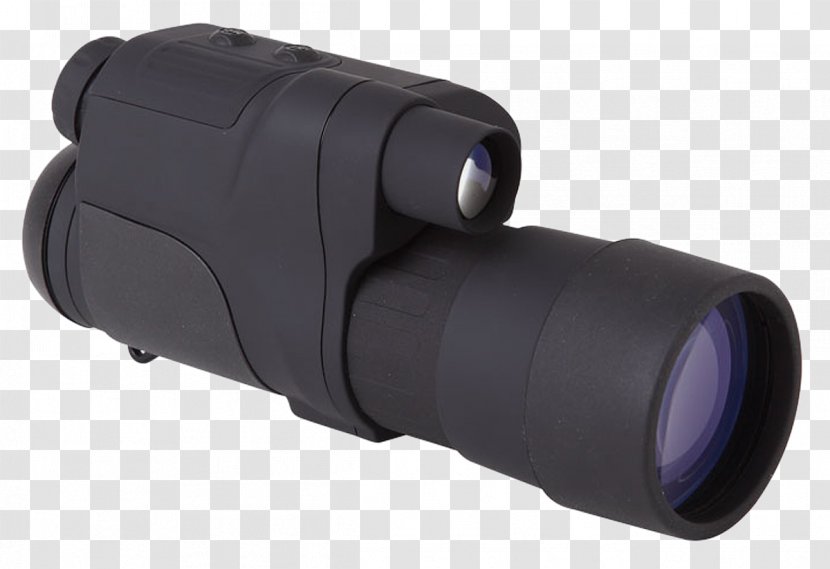 Monocular Night Vision Device Optics Infrared - Spotting Scope Transparent PNG
